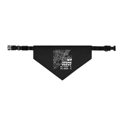 Spawn Point New York Pet Bandana Collar – Gamer Cat-Dog Bandana Streetwear