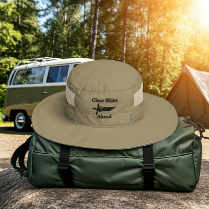 Aviation Columbia Booney Hat – Clear Skies Ahead,UPF 50 Sun Hat for Fishing, Hiking & Outdoor Adventures