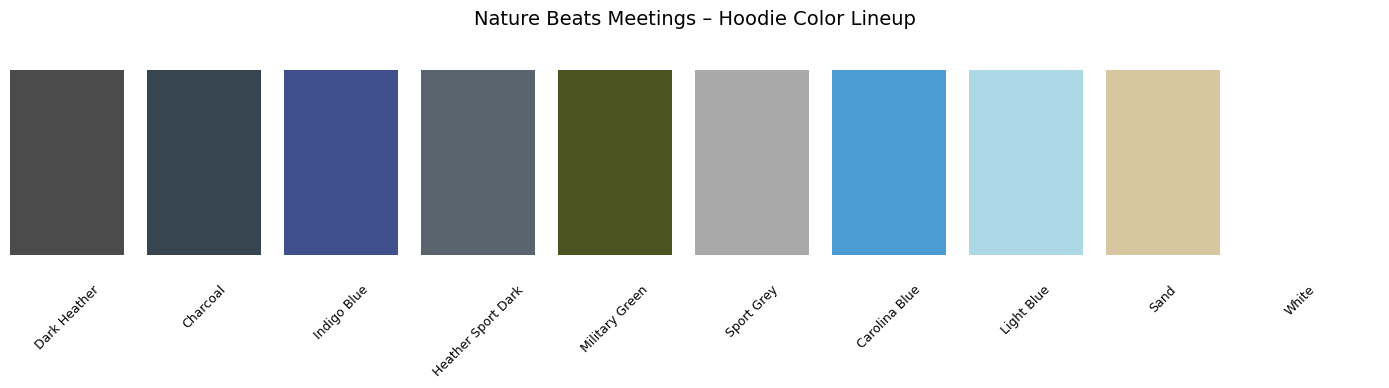 Nature Beats Meetings – Legendary Exit Plan Hiking & Camping Retirement Hoodie