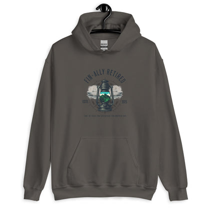 Fin-Ally Retired – Lantern Mountain Adventure Unisex Shirt / Hoodie
