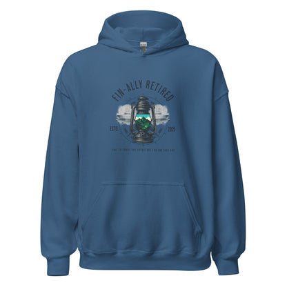 Fin-Ally Retired – Lantern Mountain Adventure Unisex Shirt / Hoodie