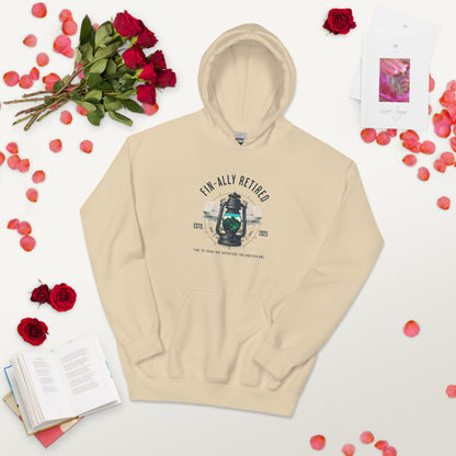 Fin-Ally Retired – Lantern Mountain Adventure Unisex Shirt / Hoodie