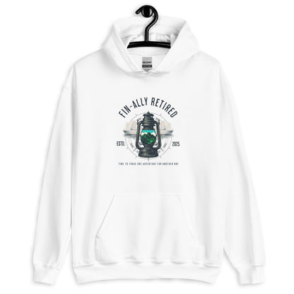 Fin-Ally Retired – Lantern Mountain Adventure Unisex Shirt / Hoodie