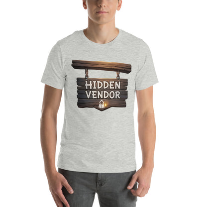 Hidden Vendor: Hearthbound Unisex T-Shirt NPC Shop Sign Edition